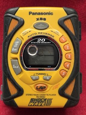 Panasonic Shock Wave Am/Fm Radio And Cassette Player